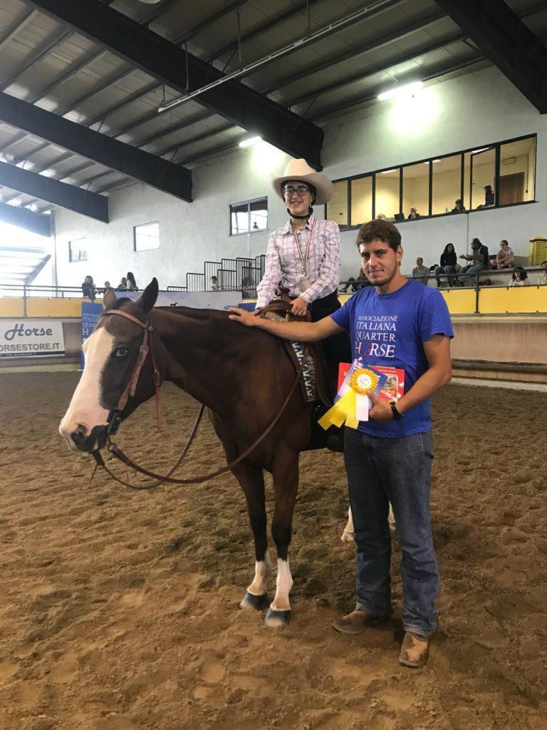Icy color e Emma Sofia Barone 3, class rookie western pleasure