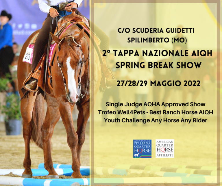 SPRING BREAK SHOW AIQH 27-29 MAGGIO 2022