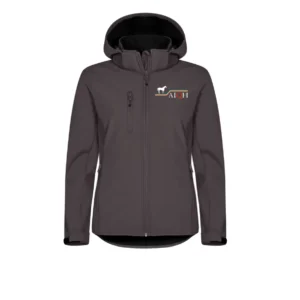 Classic softshell hoody jacket woman